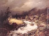 Famous Mill Paintings - The Old Water Mill